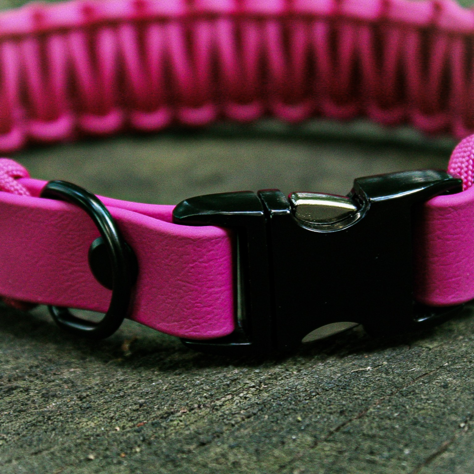 BioThane® x Paracord Halsband